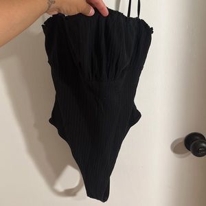 SHEIN spaghetti straps bodysuit